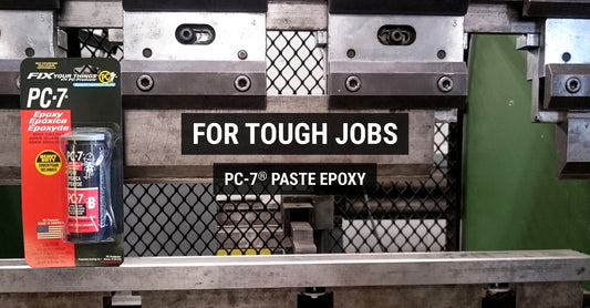 For tough jobs - PC-7 paste epoxy