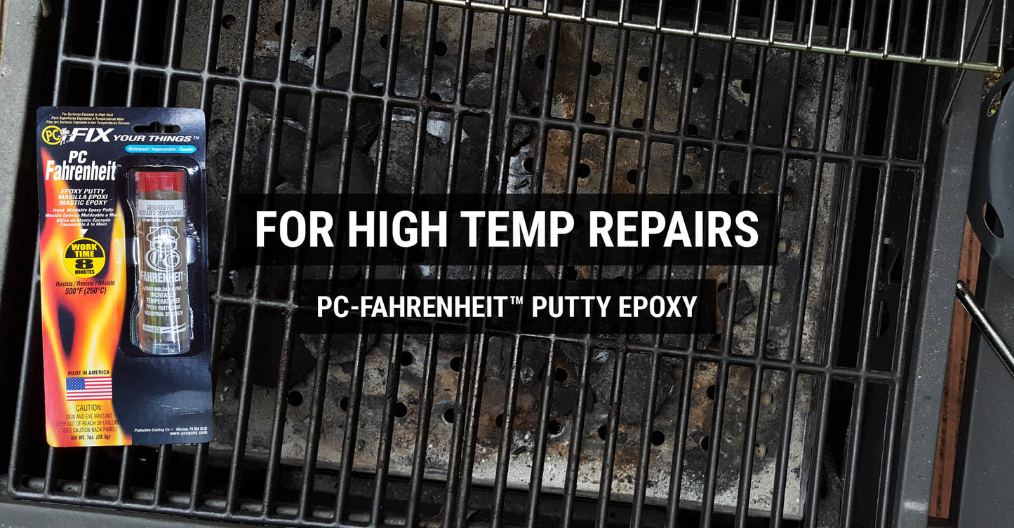 For high temp repairs - PC-Fahrenheit putty epoxy